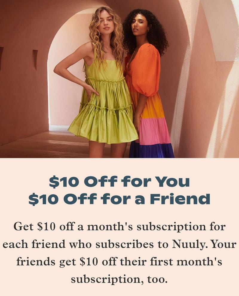 Nuuly Fashion Rentals