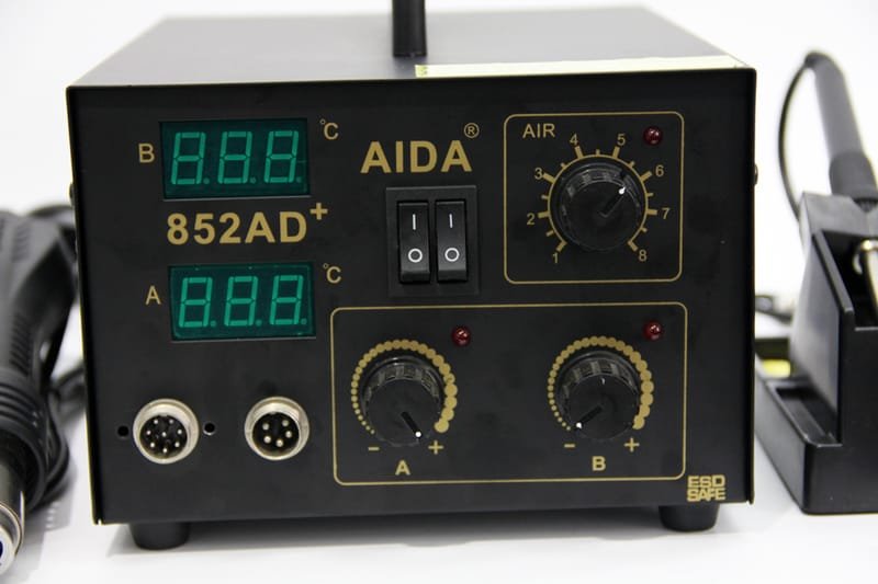 YX-852D+ Station air chaud et soudage numérique 220V