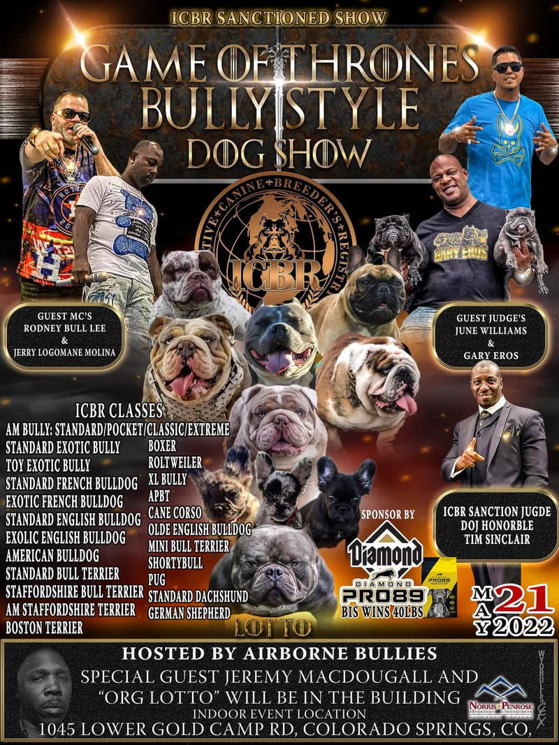 Game of Thrones Bully Style Dog Show