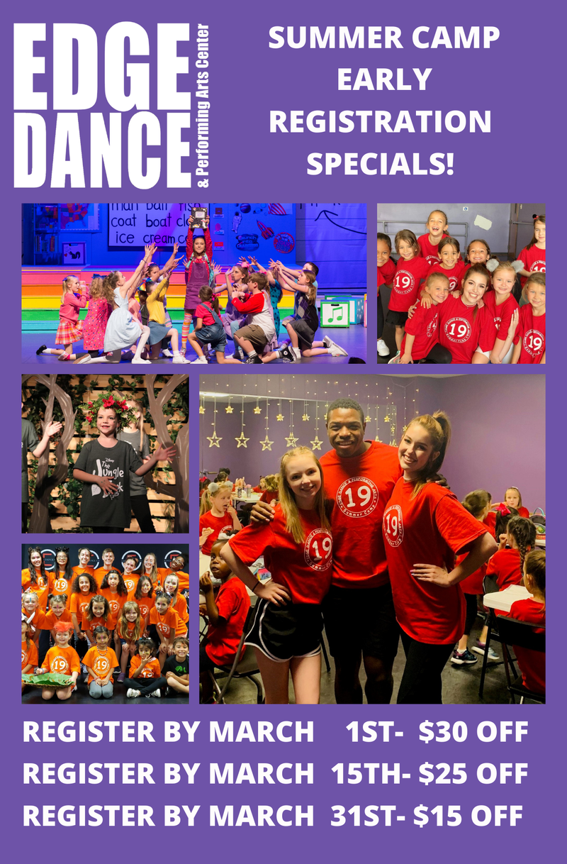 2023 Summer Camp Early Registration Specials