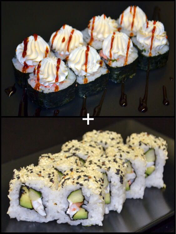 603. Rosuto Futo Maki + Ebi Sesame