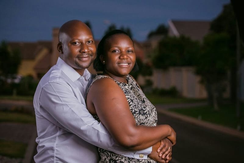 Pastor Blessing and His Wife