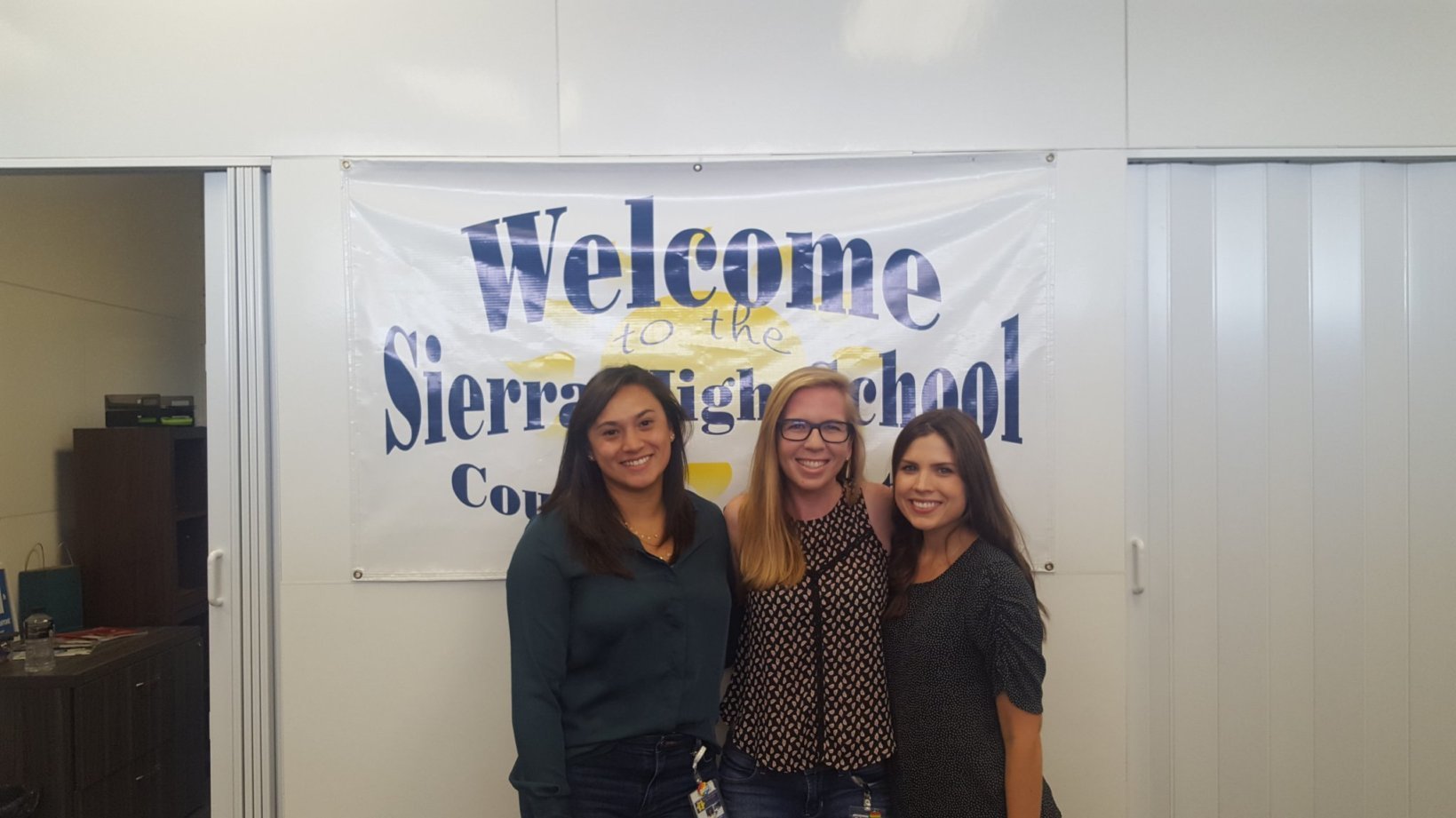 Internal Prac first cohort at Sierra High School's new wellness center