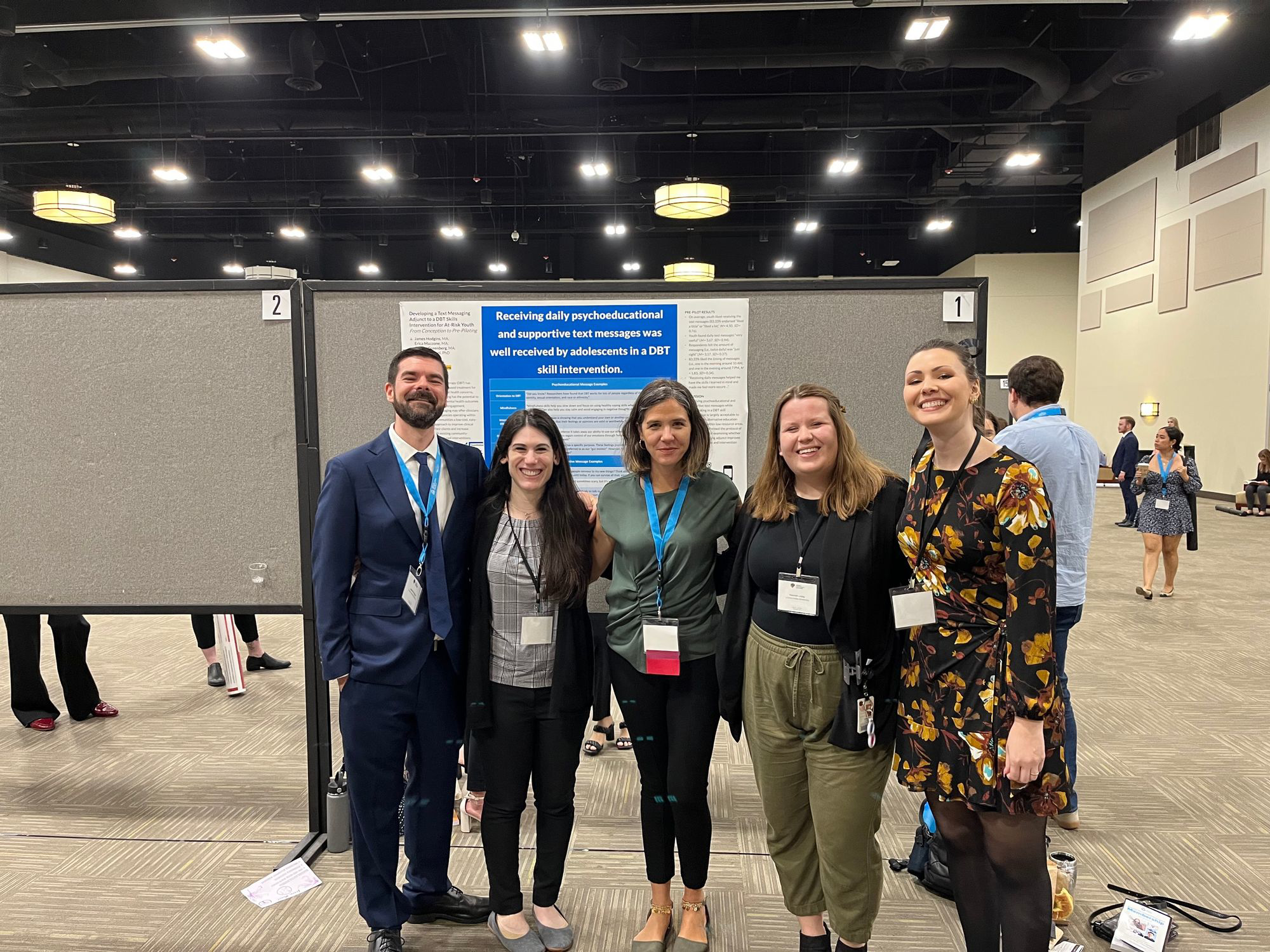 Maya Boustani and The CARE Lab members at WPA conference 2023