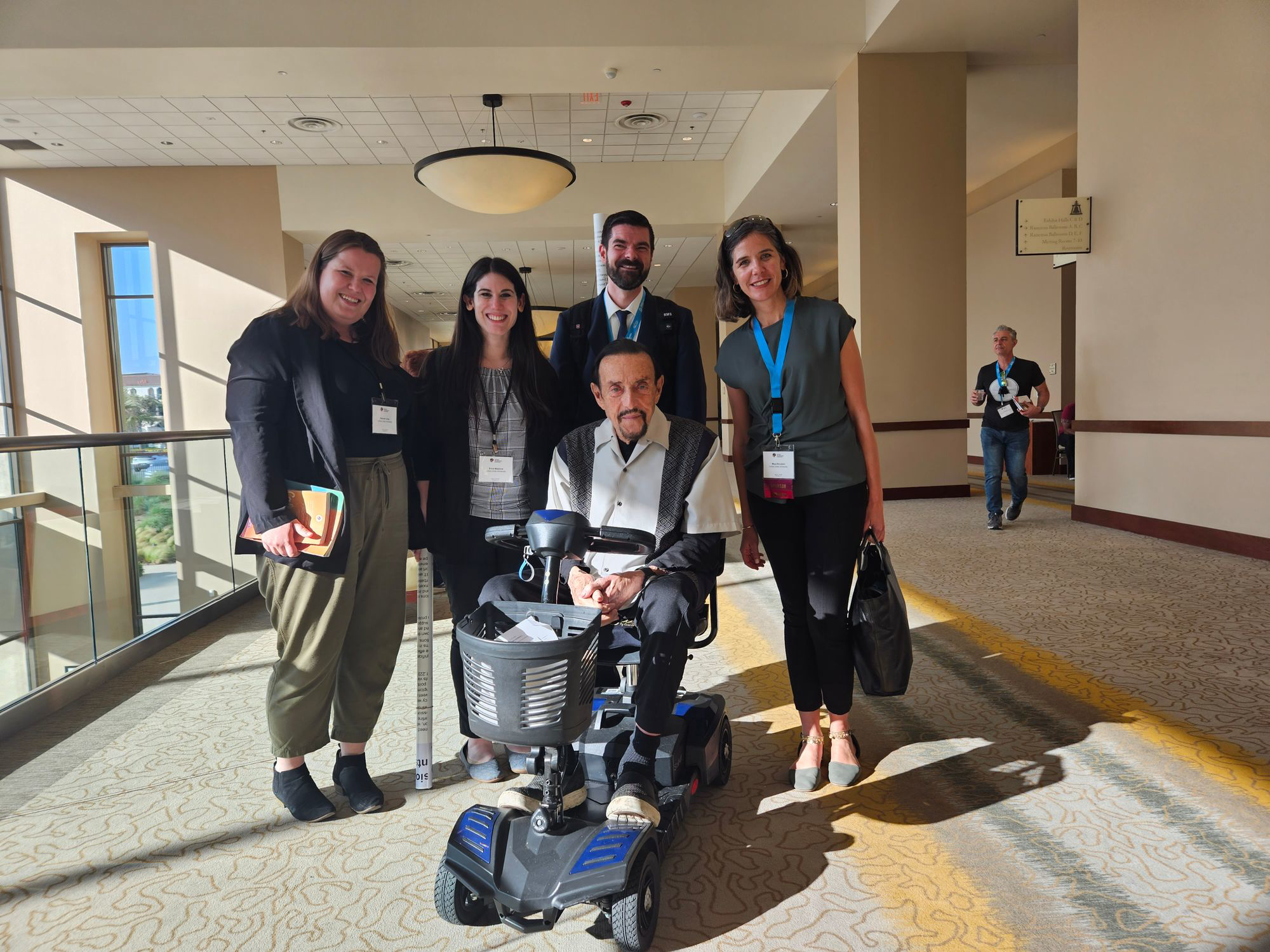 Maya Boustani, The CARE Lab and Dr. Zimbardo at WPA conference 2023
