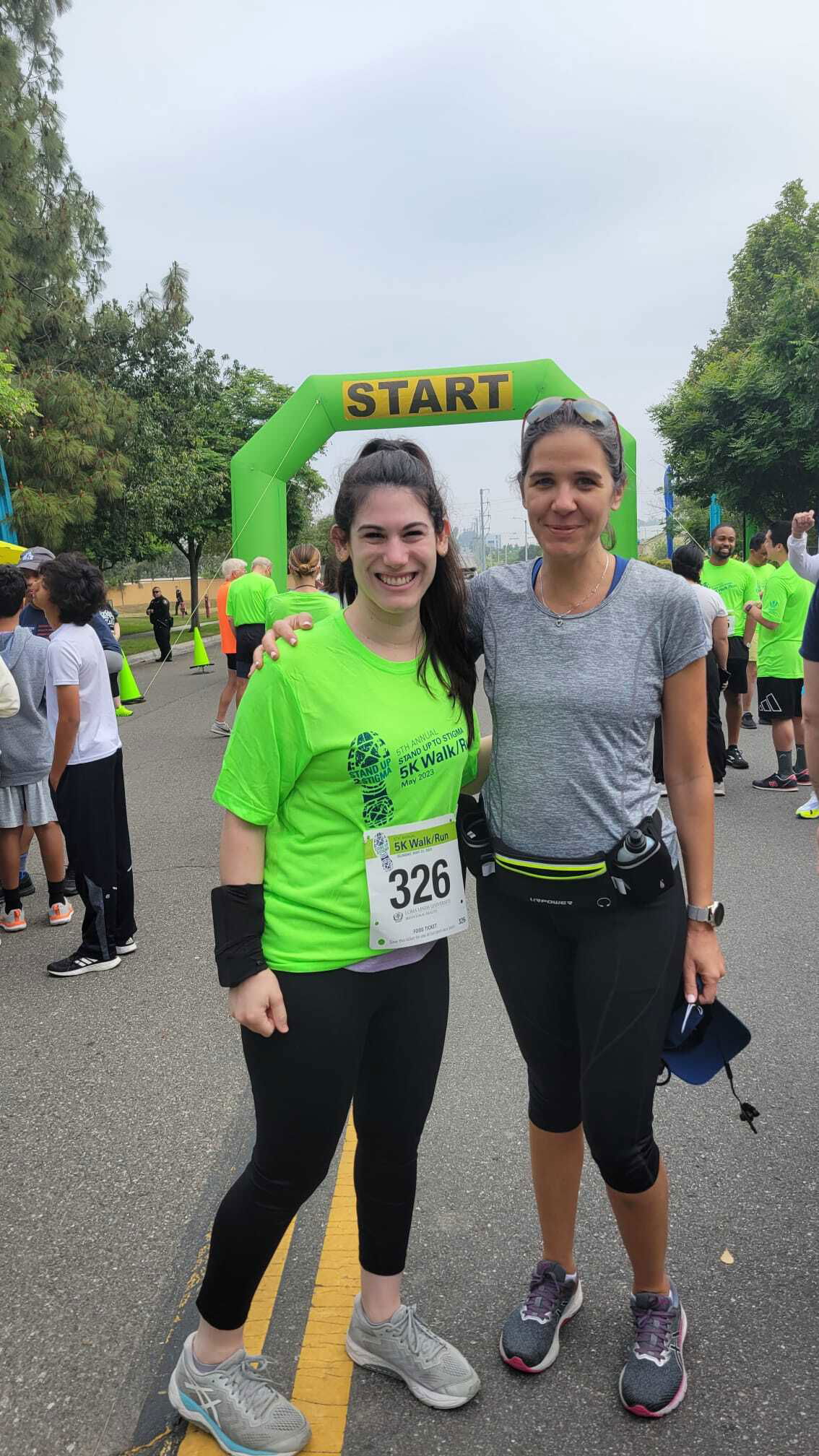 Erica & Maya at the 2023 Stand up to Stigma 5K