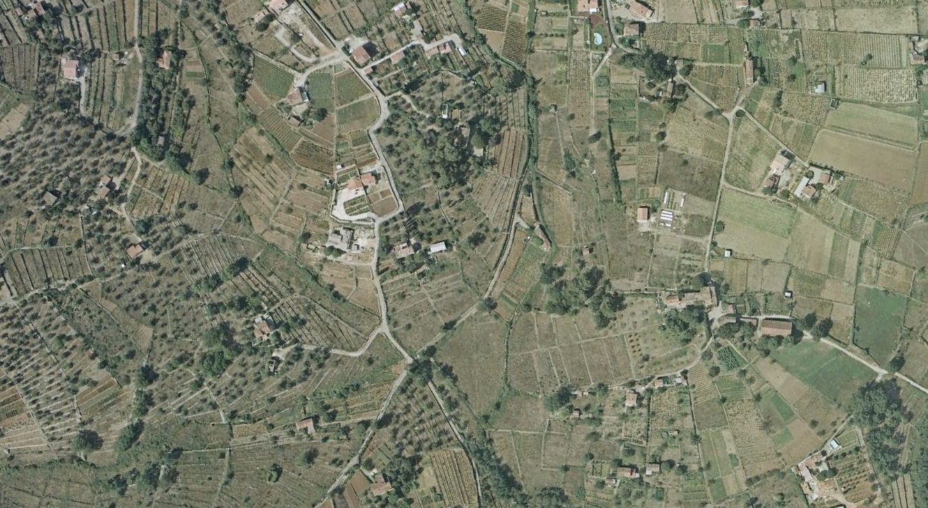Le Ferme en 1967 (Au centre de l'image)