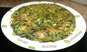 La Trouchia - Omelette aux blettes