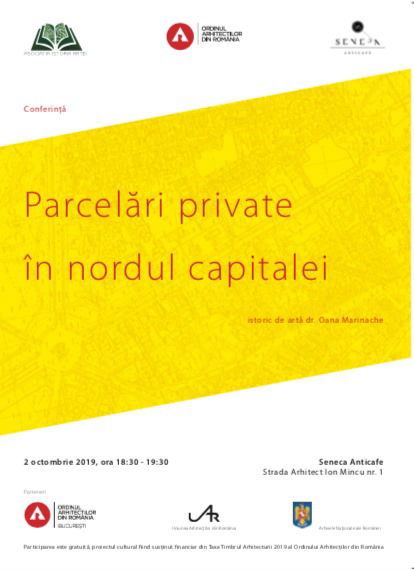 Conferința II: Parcelări private în nordul capitalei