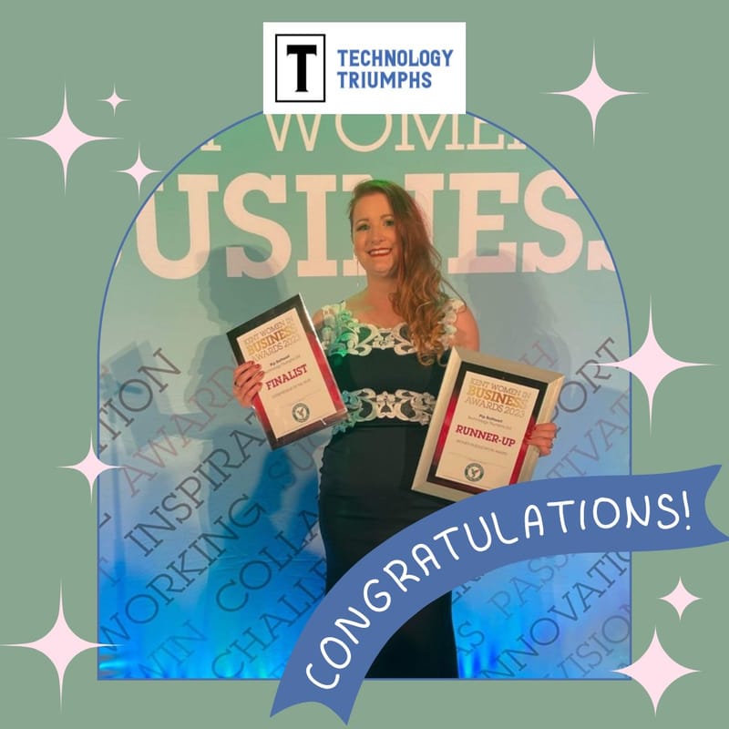 Pip at the Awards - Technology Triumphs