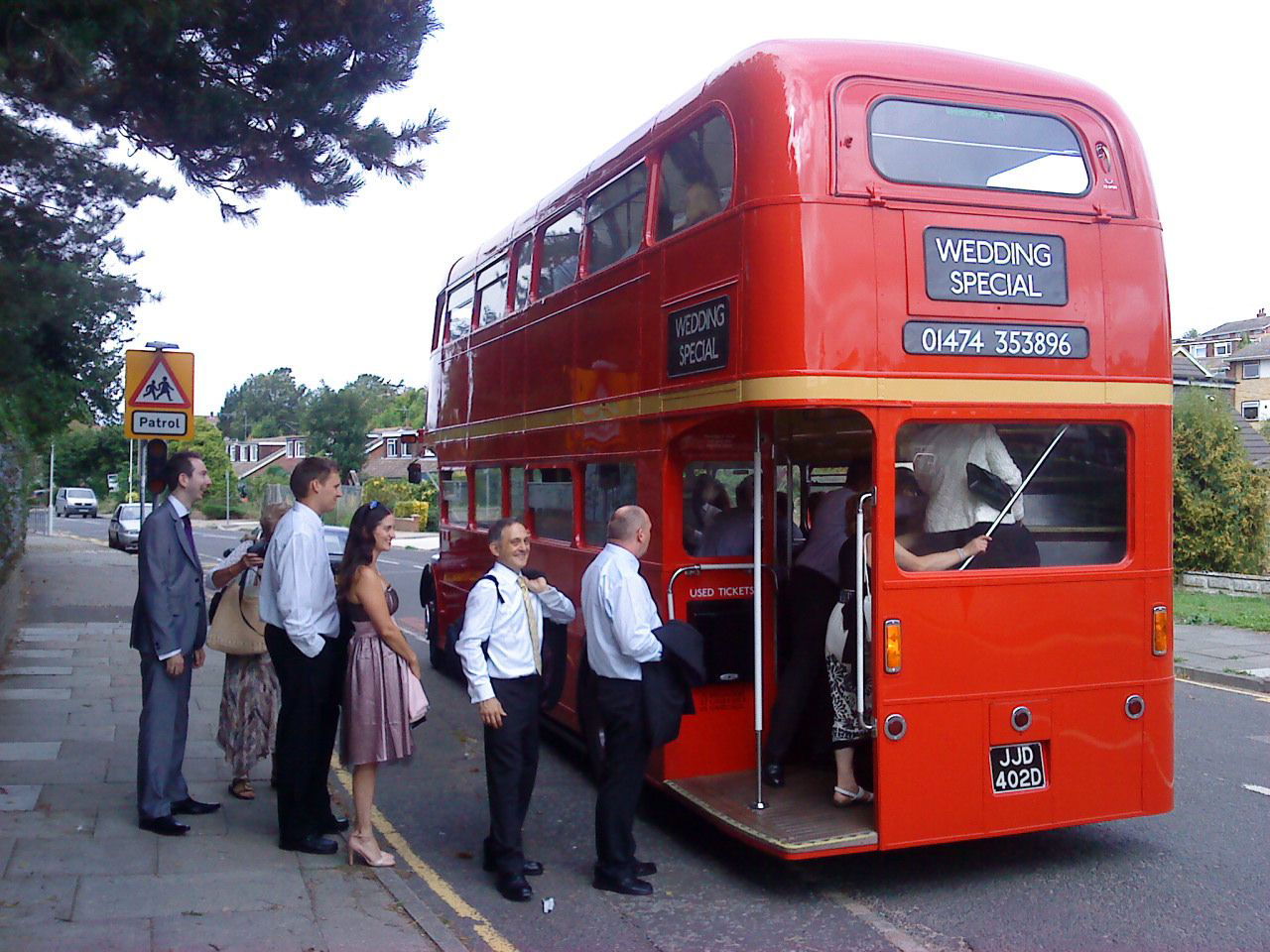 Passengers Boarding a Routemaster