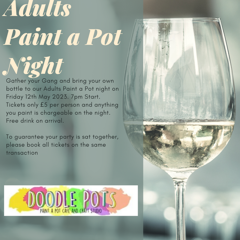 Adults _ Paint a Pot Evening