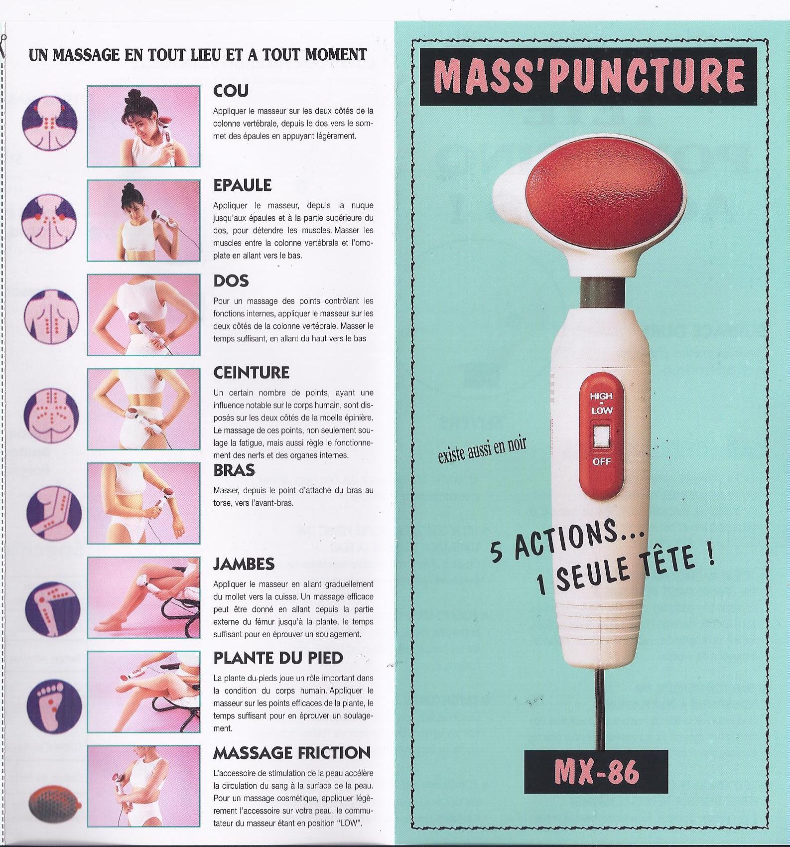 La vente N°1 le MASS'PUNCTURE