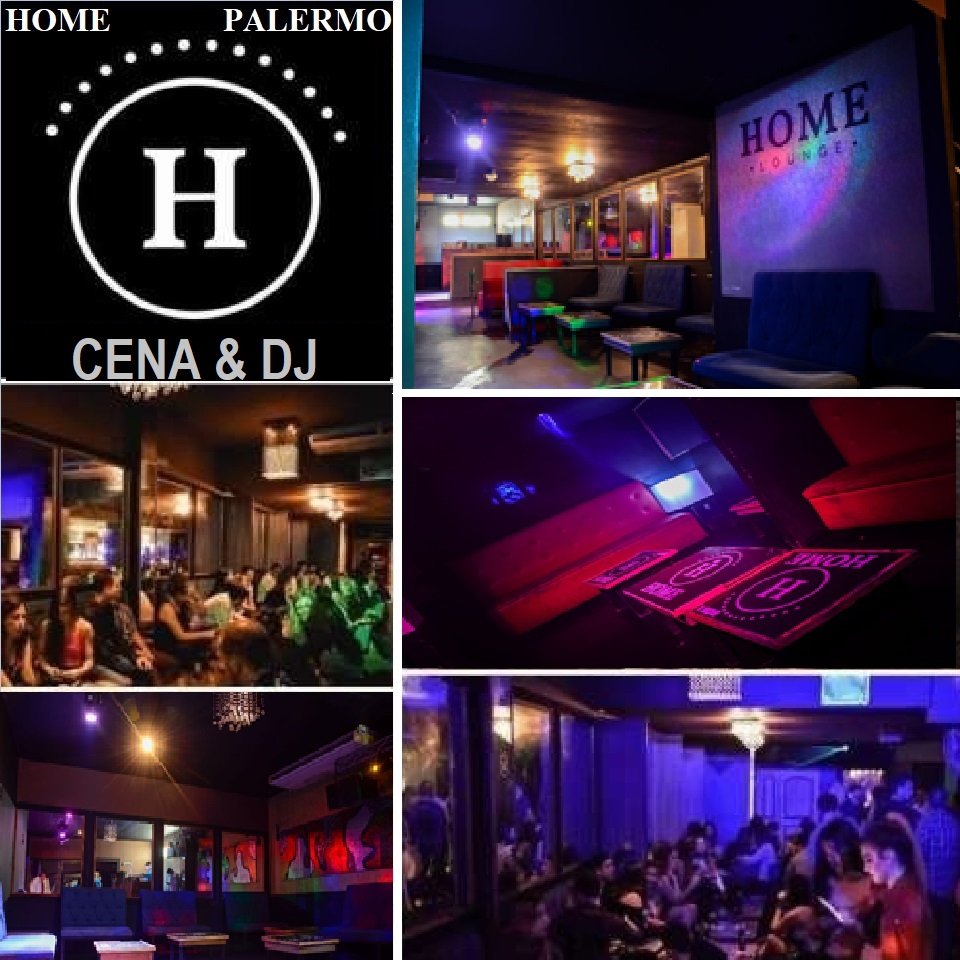 HOME LOUNGE PALERMO CENA & DJ