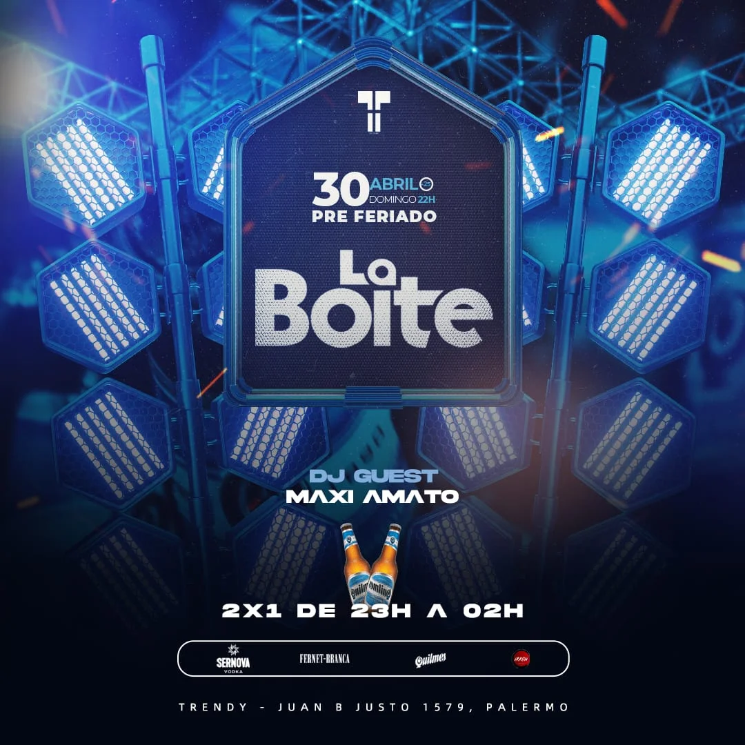 LA BOITE By Trendi CENA SHOW KARAOKE y DISCO SABADOS