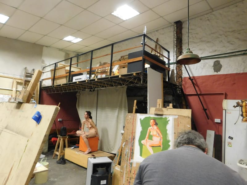 Taller de Dibujo y Pintura con modelo vivo