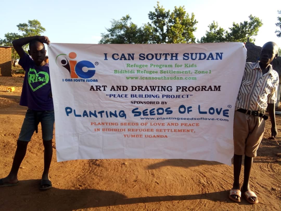 I CAN South Sudan launches Children's Peace Building Program in Bidibidi Refugee Settlement