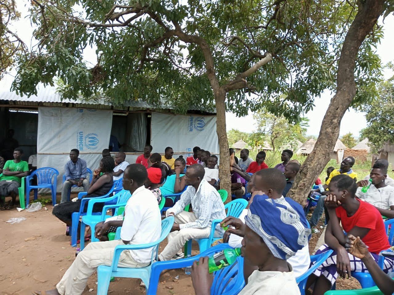I CAN South Sudan conducts Community Dialogue in Bidibidi to Solve Conflict between Youth from Host and Refugee Community