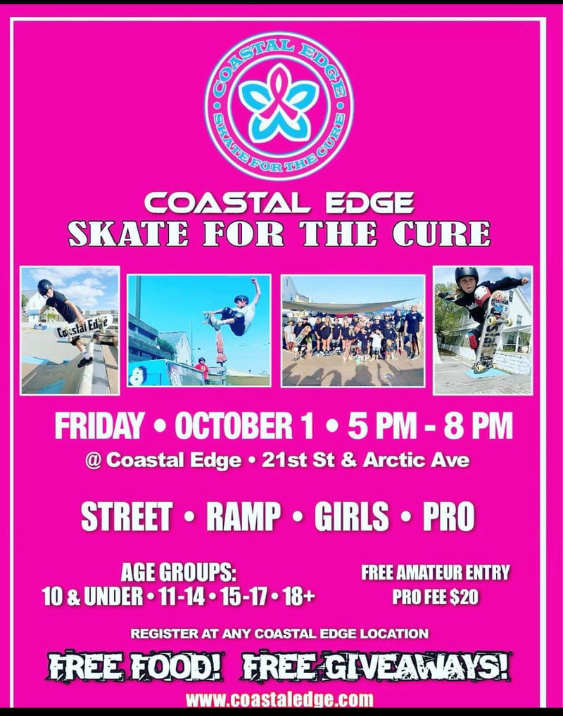FREE FOOD, GIVEAWAYS!! Silent Auction, Skate and Mobile Mammogram