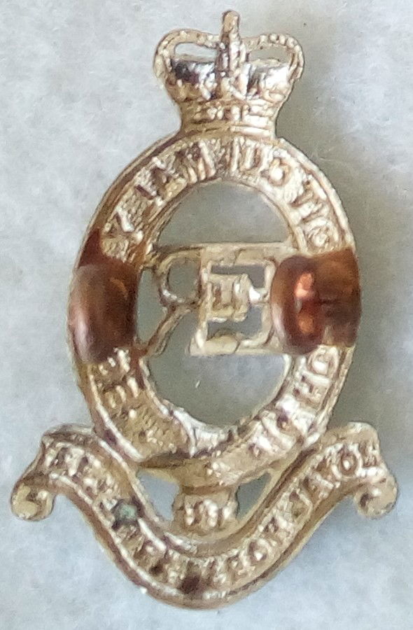 MS406 - South Wales Borderers Sphinx Collar Badge - MauriceCSawyer