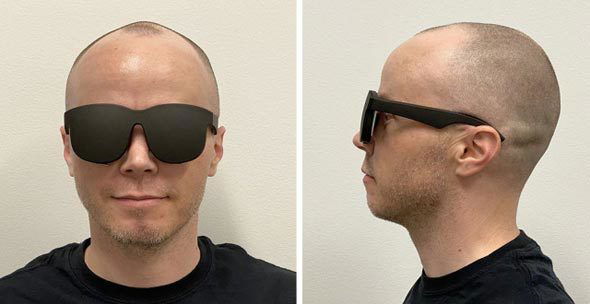 VR glasses Facebook is developing look like a pair of sunglasses