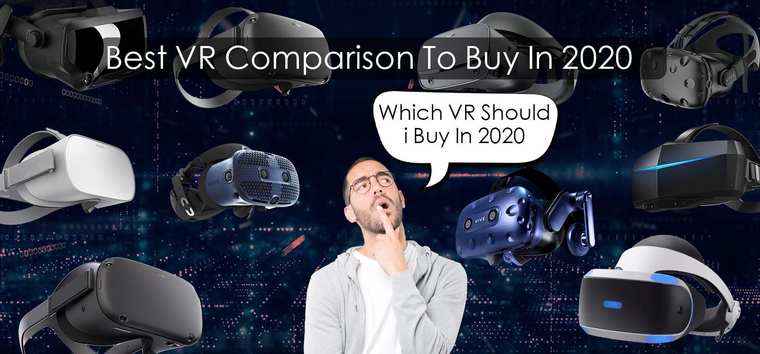 משקפי מציאות מדומה VR הטובות ביותר למחשב בשנת 2020