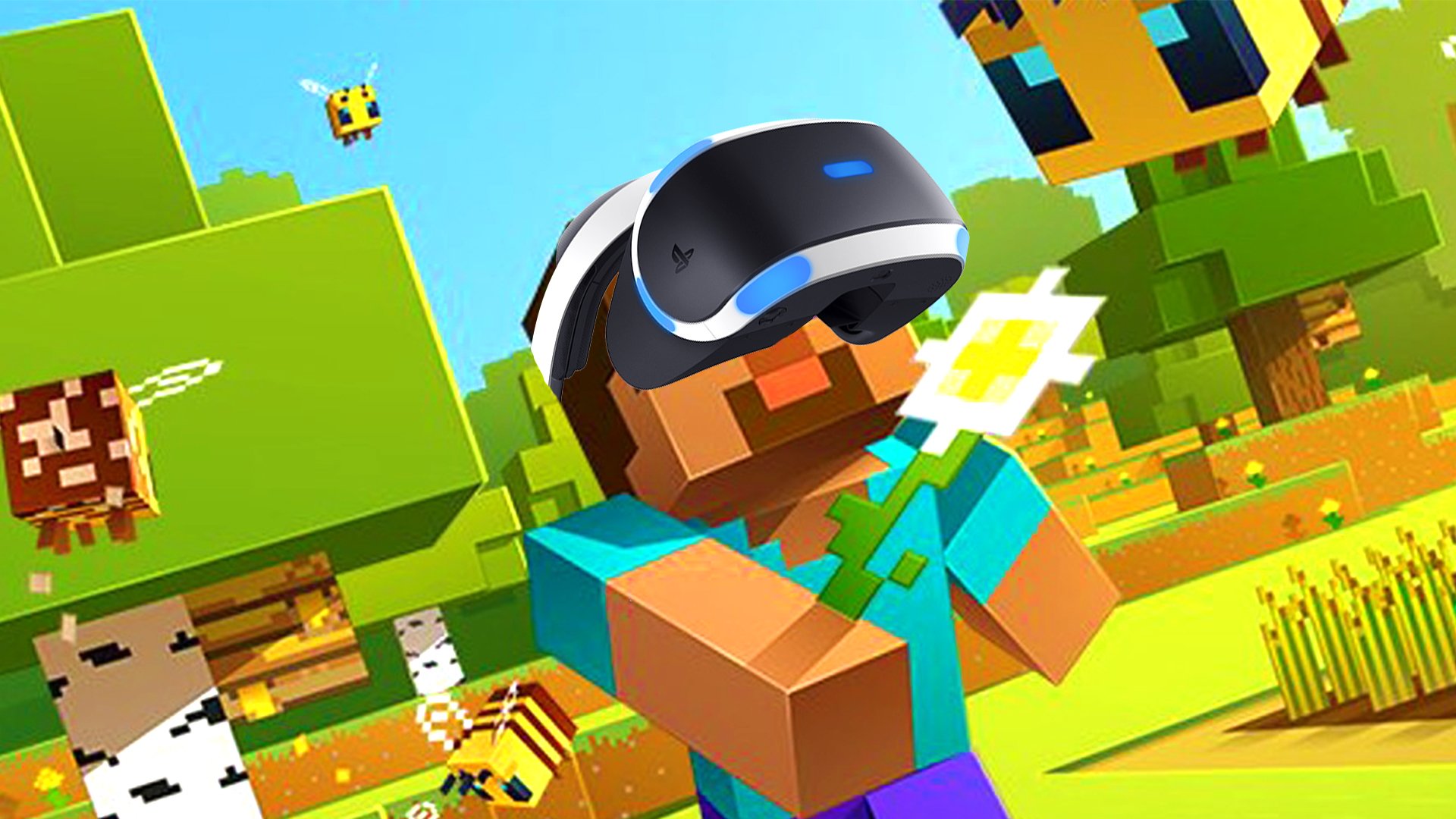 MINECRAFT IS NOW AVAILABLE ON Virtual Reality