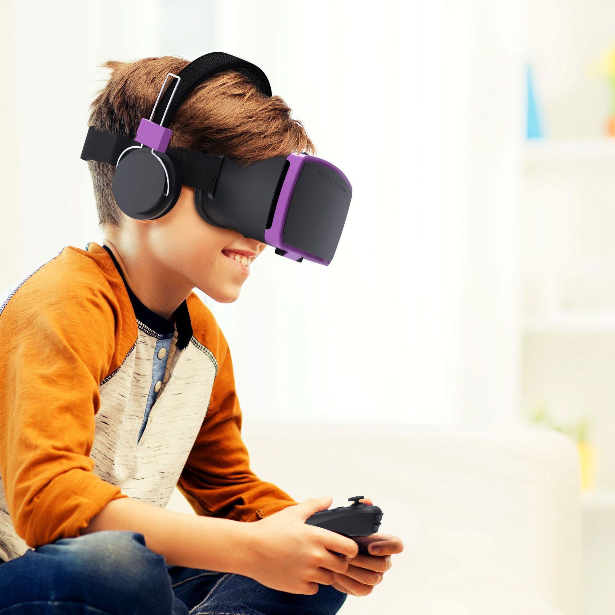 Is it safe to put kids in virtual reality headsets ?