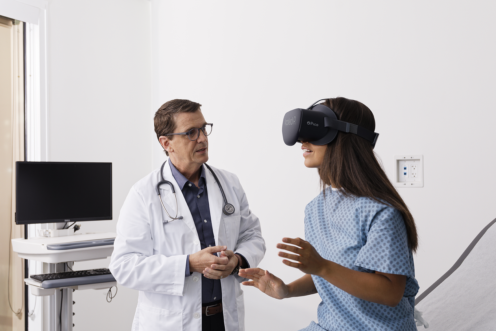 VR therapy helps to deal with pain