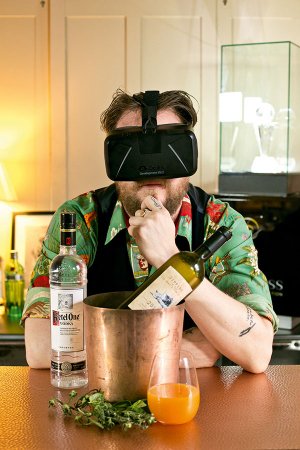 Virtual reality is being used to treat alcoholism.