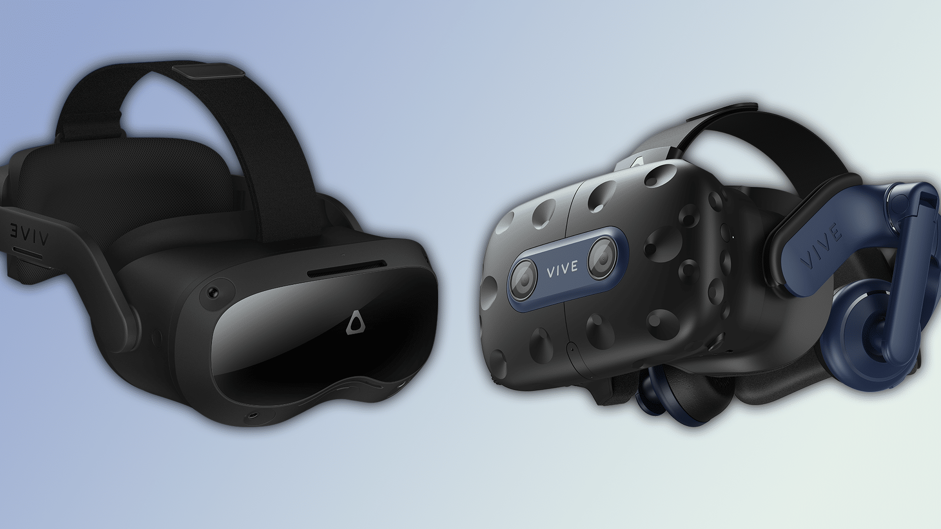 HTC Vive Pro 2 and Focus 3 are two virtual reality headsets from HTC.