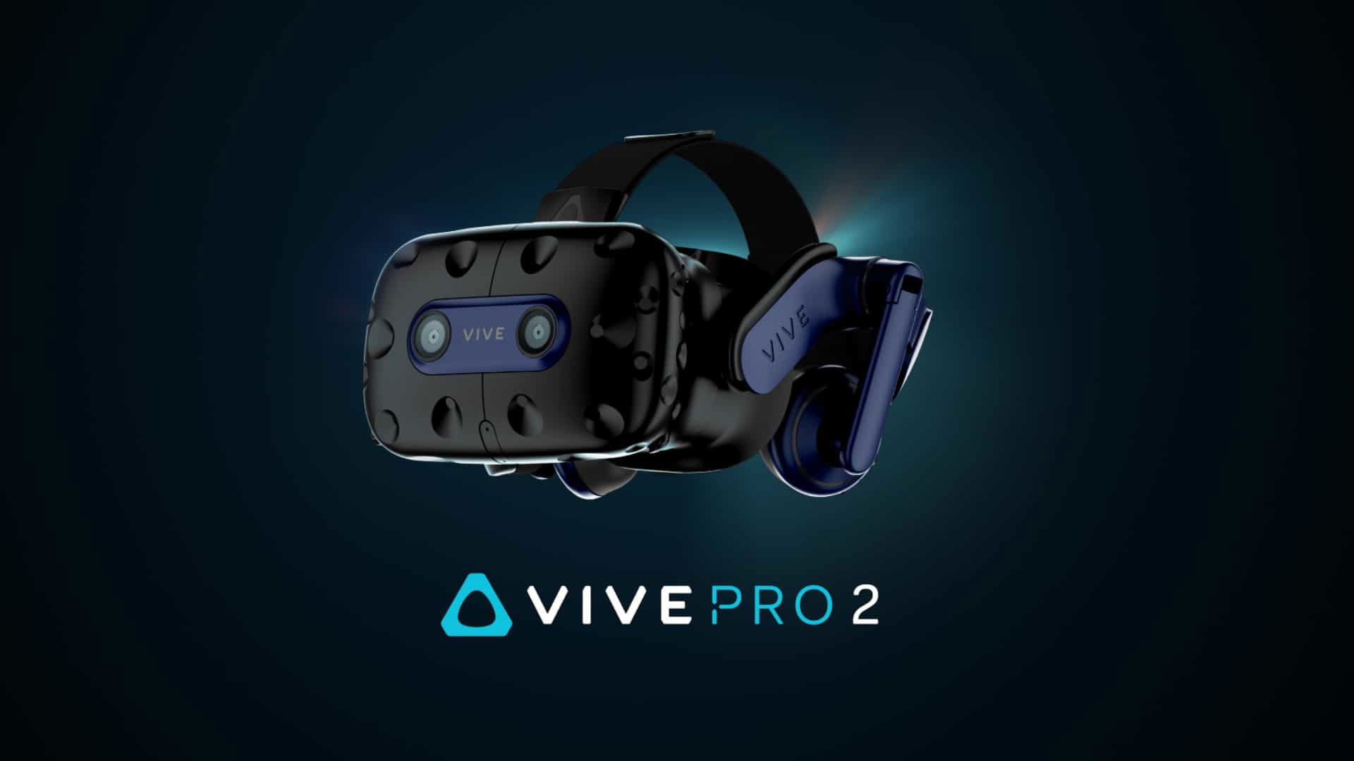 The HTC Vive Pro 2 virtual reality headset is a high-end model.