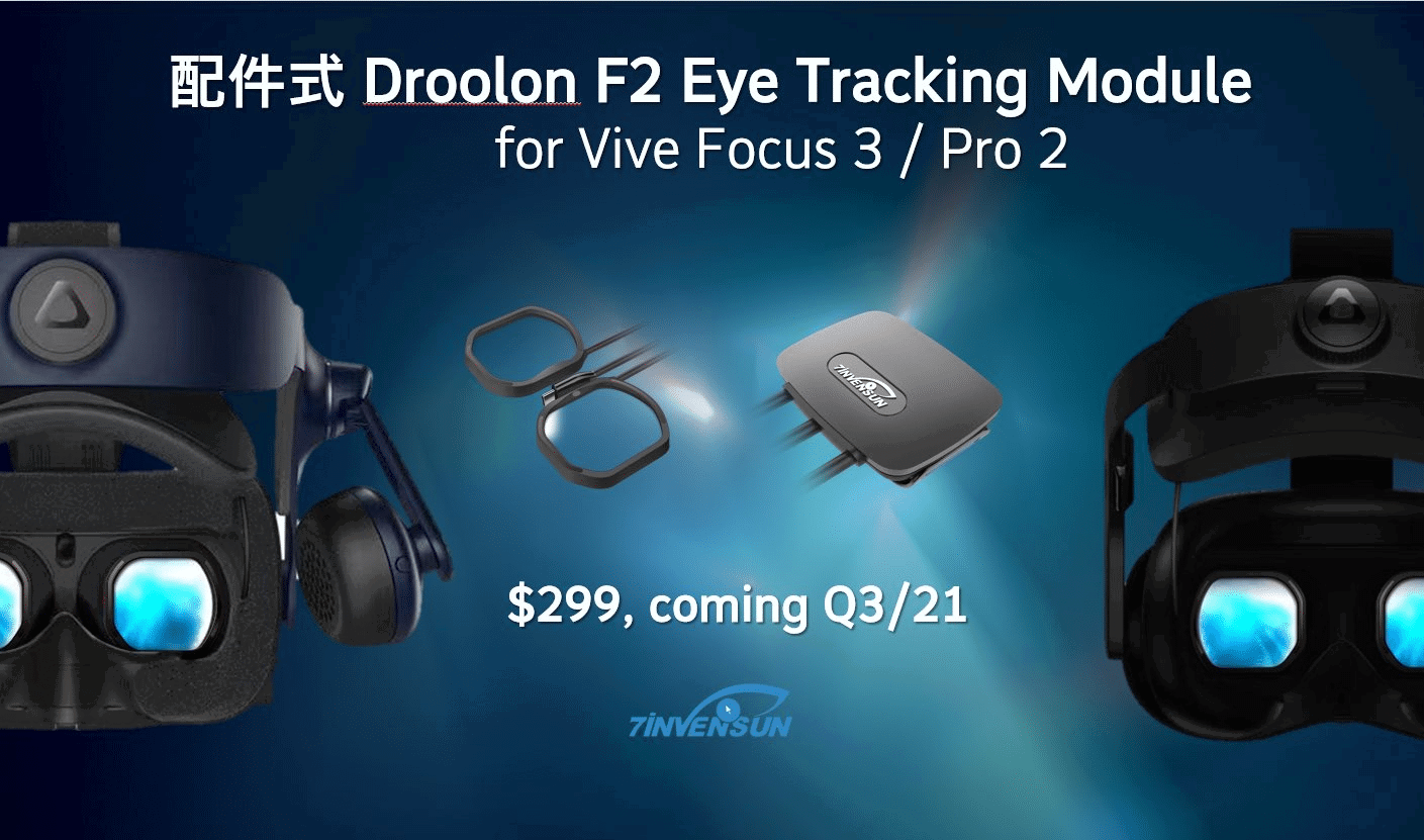 Vive Pro 2, Focus 3 Eye-Tracking Add-On, Focus 3 Hand-Tracking Add-On