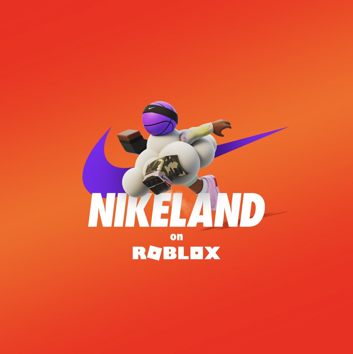 In Roblox, Nike debuts the 'Nikeland' experience.