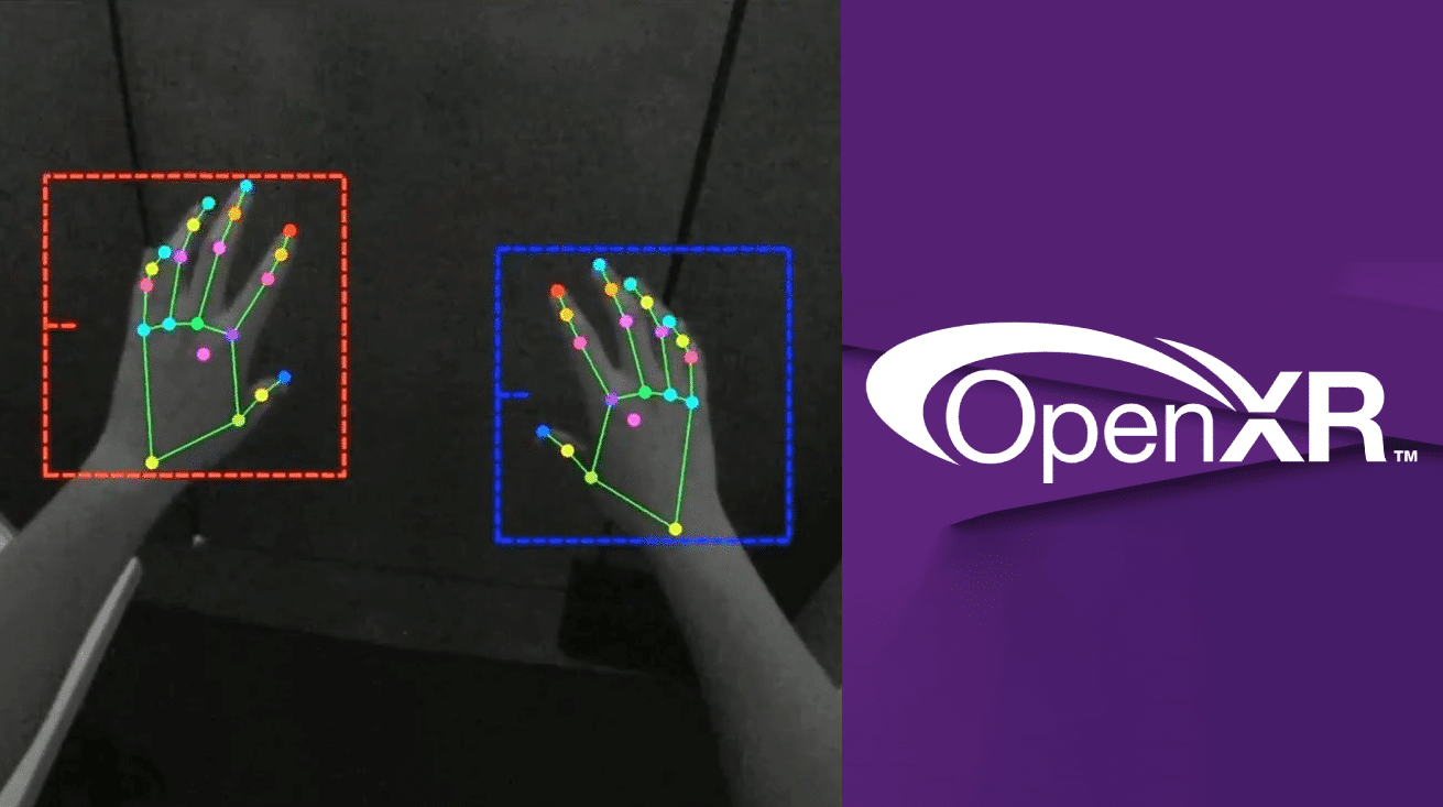 On Quest, hand tracking now works properly in OpenXR.
