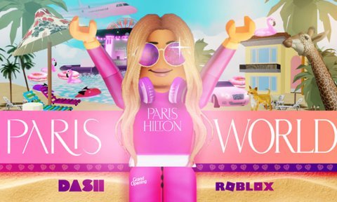 Paris Hilton, a reality TV star in the United States, has launched a Roblox metaverse business.