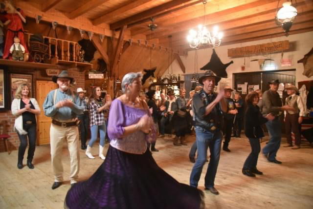 Line Dance Abend bei den Border Line Dancers