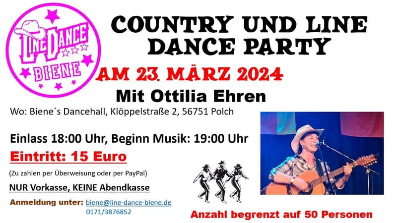 Country- und Line-Dance-Abend