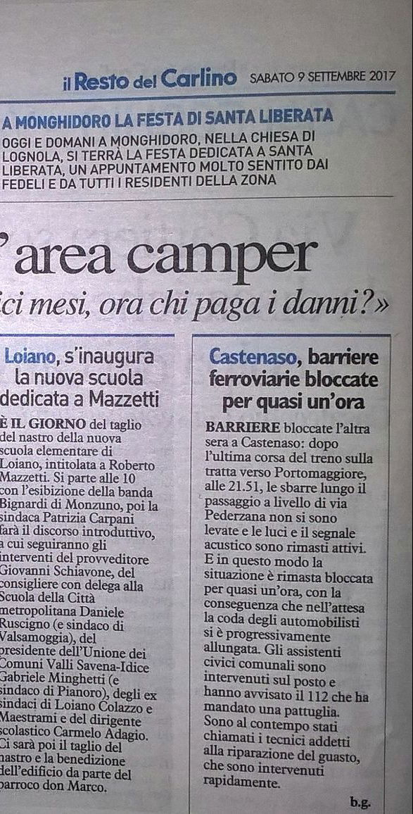 Barriere bloccate