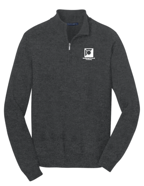 Port Authority Men's Quarter-Zip Sweater. SW290.