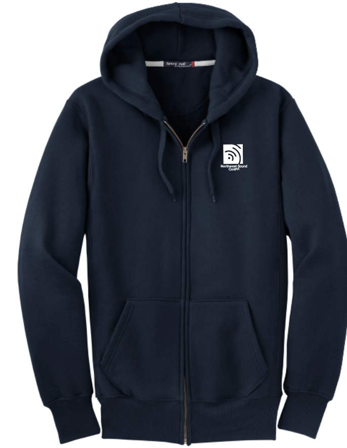 Sport-Tek® Super Heavyweight Full-Zip Hooded Sweatshirt - FE Prints
