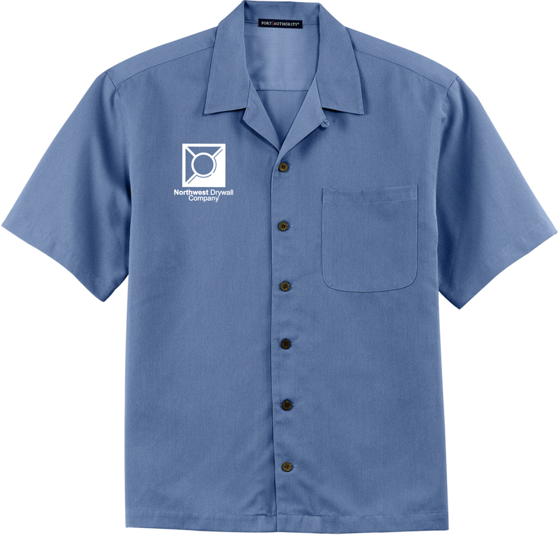 Custom Work Shirts  Maple Avenue. DISCONTINUED Port Authority Patterned  Easy Care Camp Shirt. S536