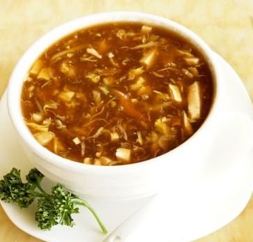 Peking Hot & Sour Soup(pork & Prawn)