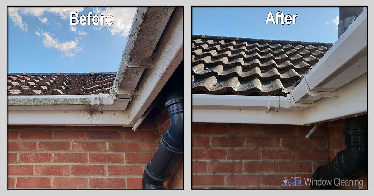 Clean Fascias and Guttering