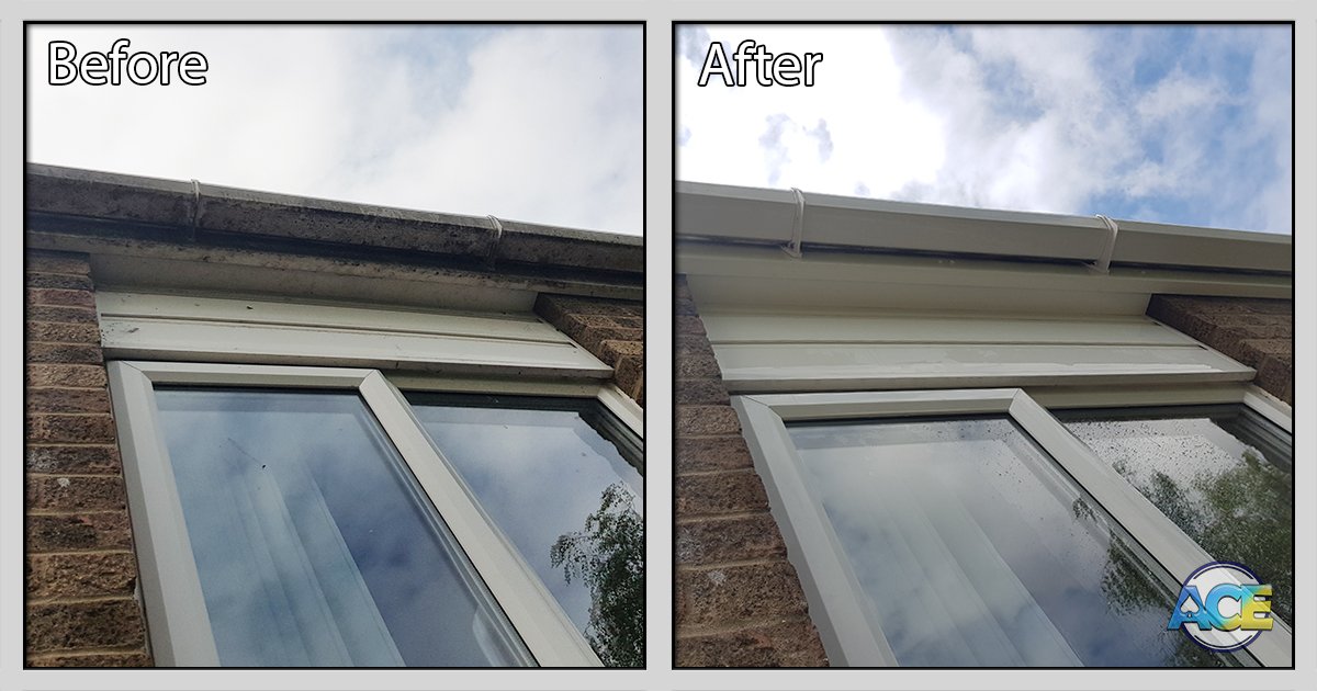 Gutter and Fascia clean