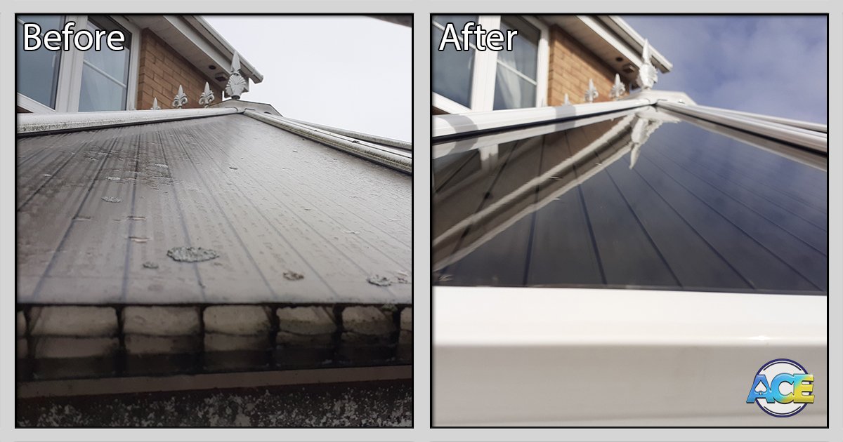 Conservatory Roof Clean/minor adjustment