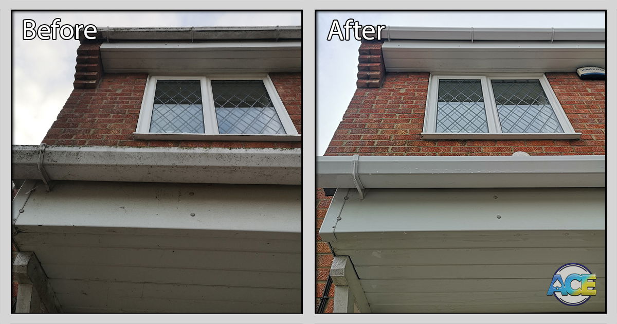 Gutter and fascia cleaning