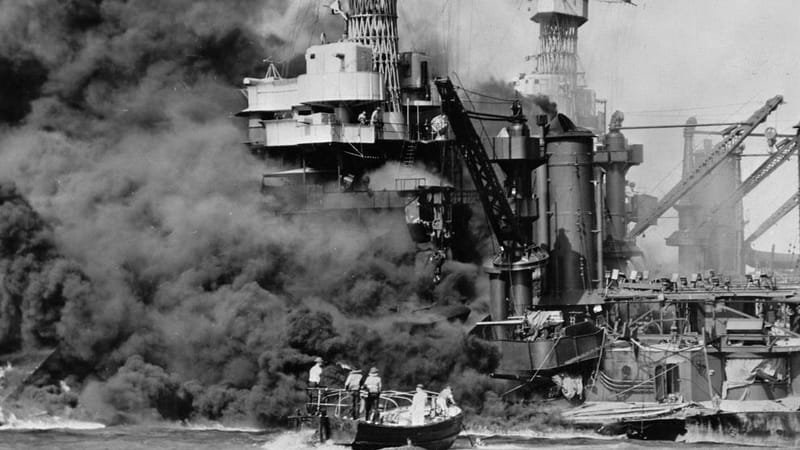 O bombardeo de Pearl Harbor