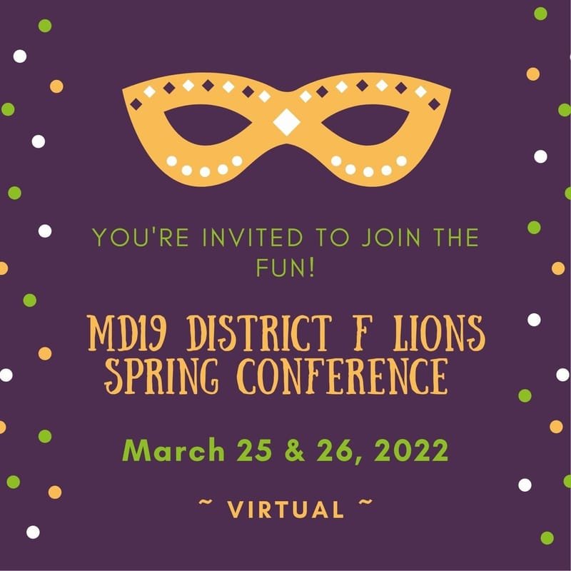 MD19F Spring Conference 2022 - Virtual