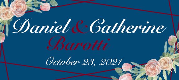 A Wedding For Catherine & Daniel